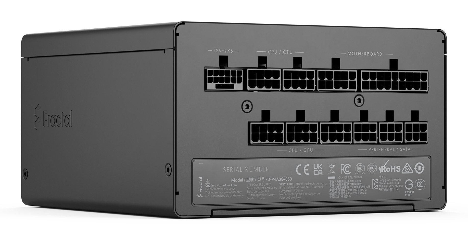 EAN 7340172710264 - Fractal Design Ion 3 Gold 850W unidad de fuente de alimentación 24-pin ATX ATX Negro imagen 14