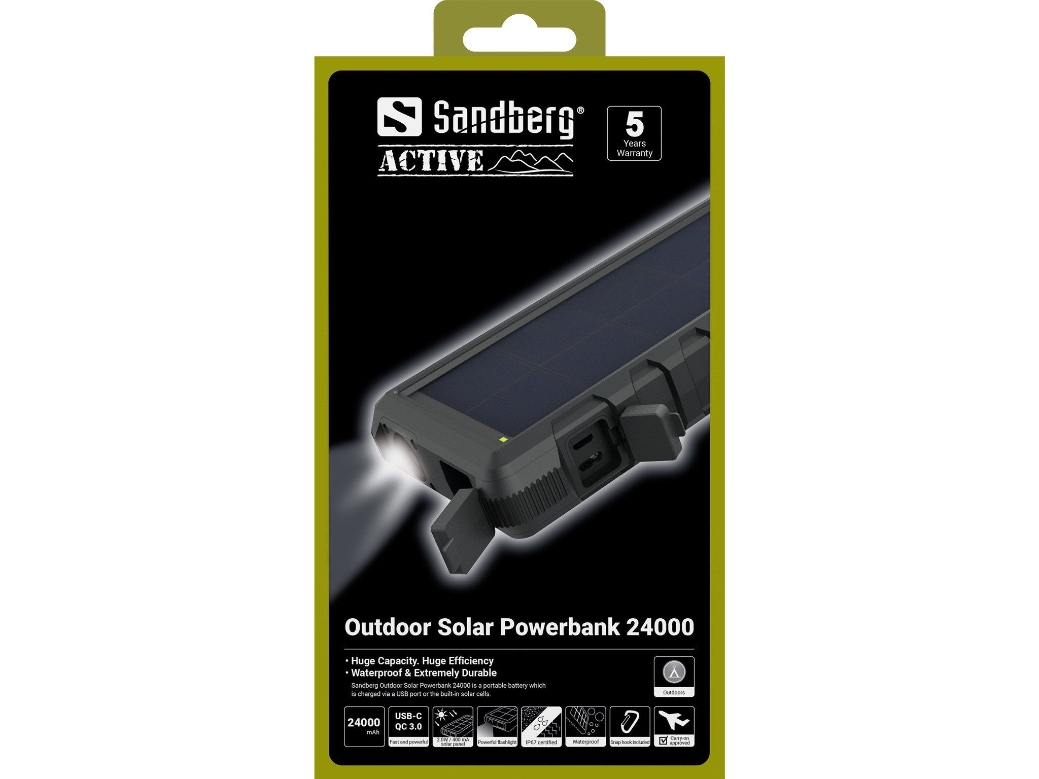 EAN 5705730420382 - Sandberg 420-38 batería externa Ión de litio 24000 mAh Negro, Gris imagen 5