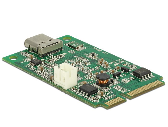 Mini Pcie I O Pcie Full Size 1 X Usb Type-C 3.1 Gen 2 Buchse