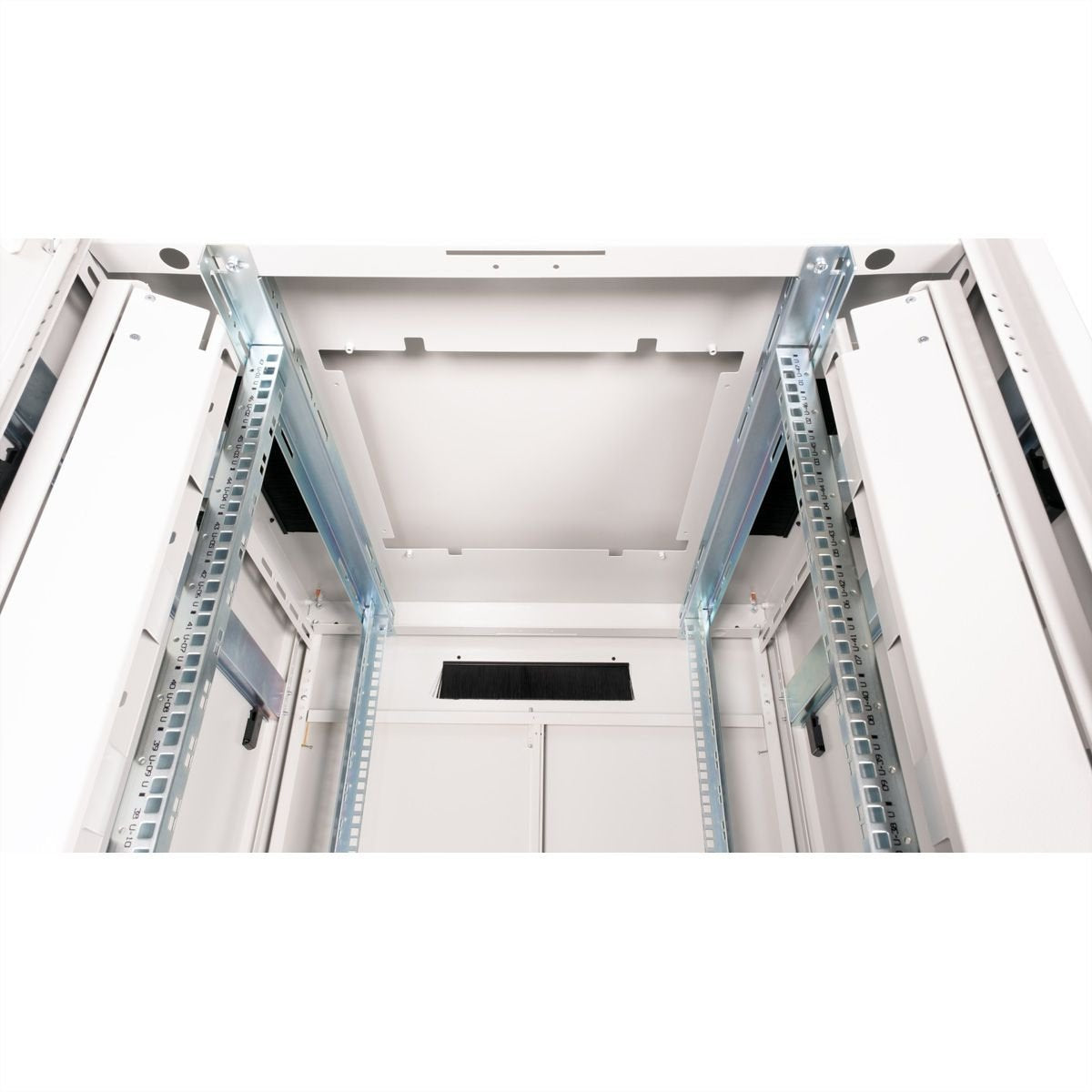 Roline 19-Zoll Netzwerkschrank Pro 47 He, 800x800 Bxt Glastr Grau