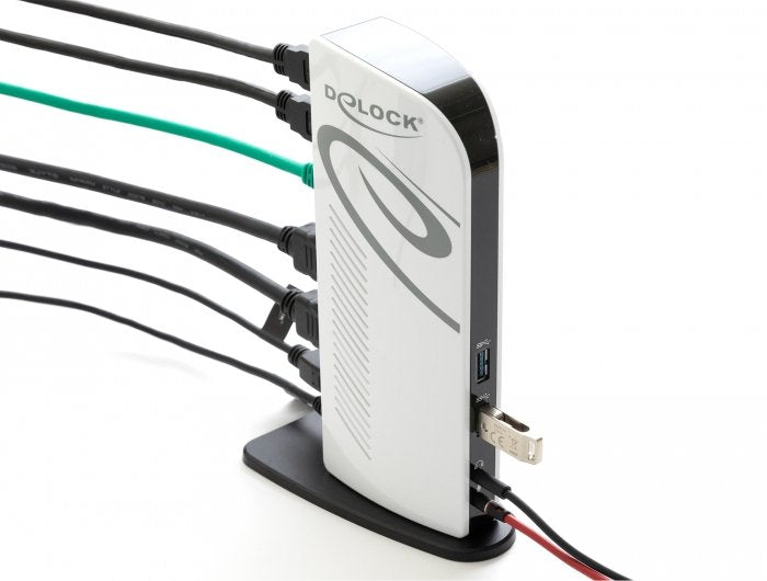 Delock Usb Dockingstation Dual Hdmi Full-Hd / Usb 3.2 / Lan / Audio