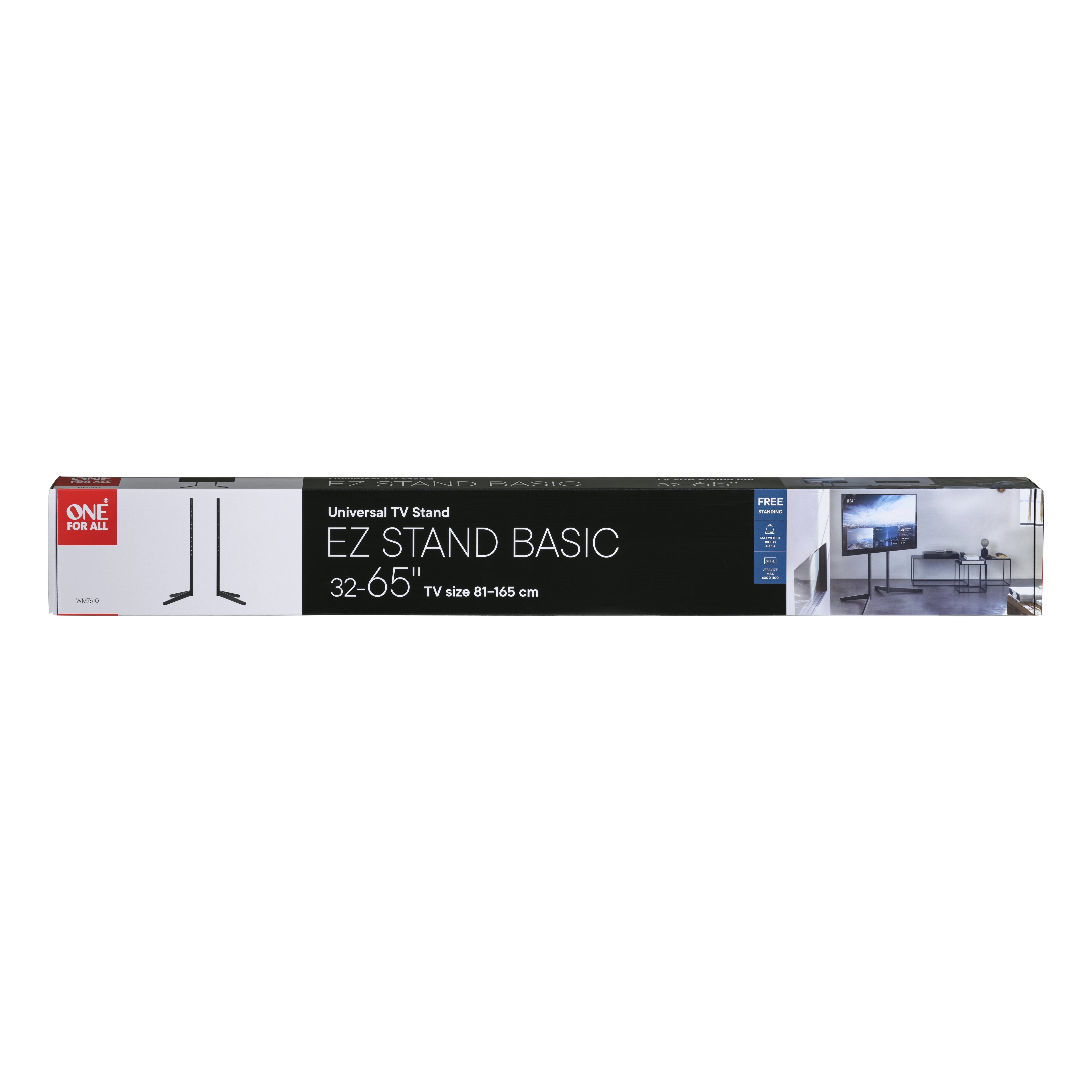 Soporte  One For All Wm7610 Ez Universal Para Tv Negro Wm7610