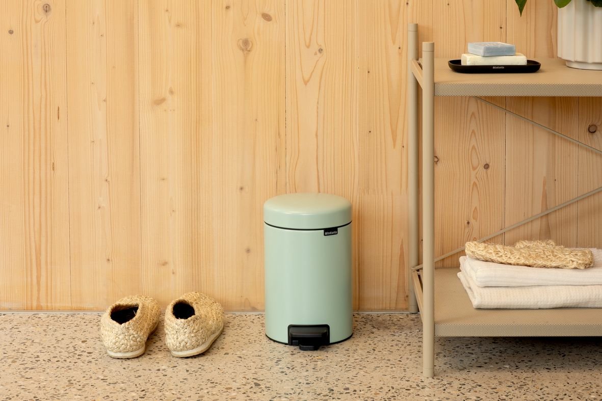 EAN 8710755233869 - Brabantia 233869 papelera 3 L Alrededor Acero Verde imagen 3