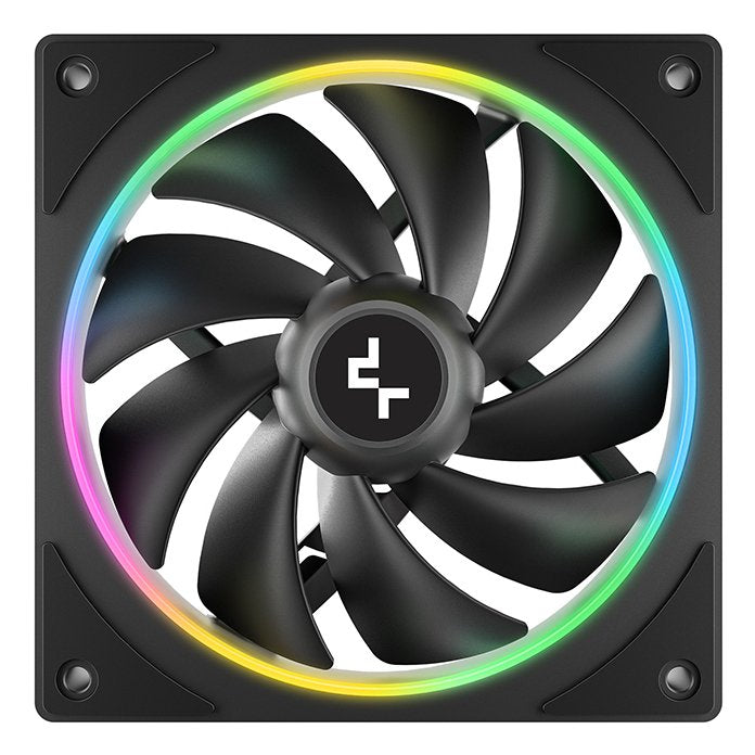 Ventilador  Pc Deepcool Fl12 Se 12 Cm Negro 1 Pieza(S)
