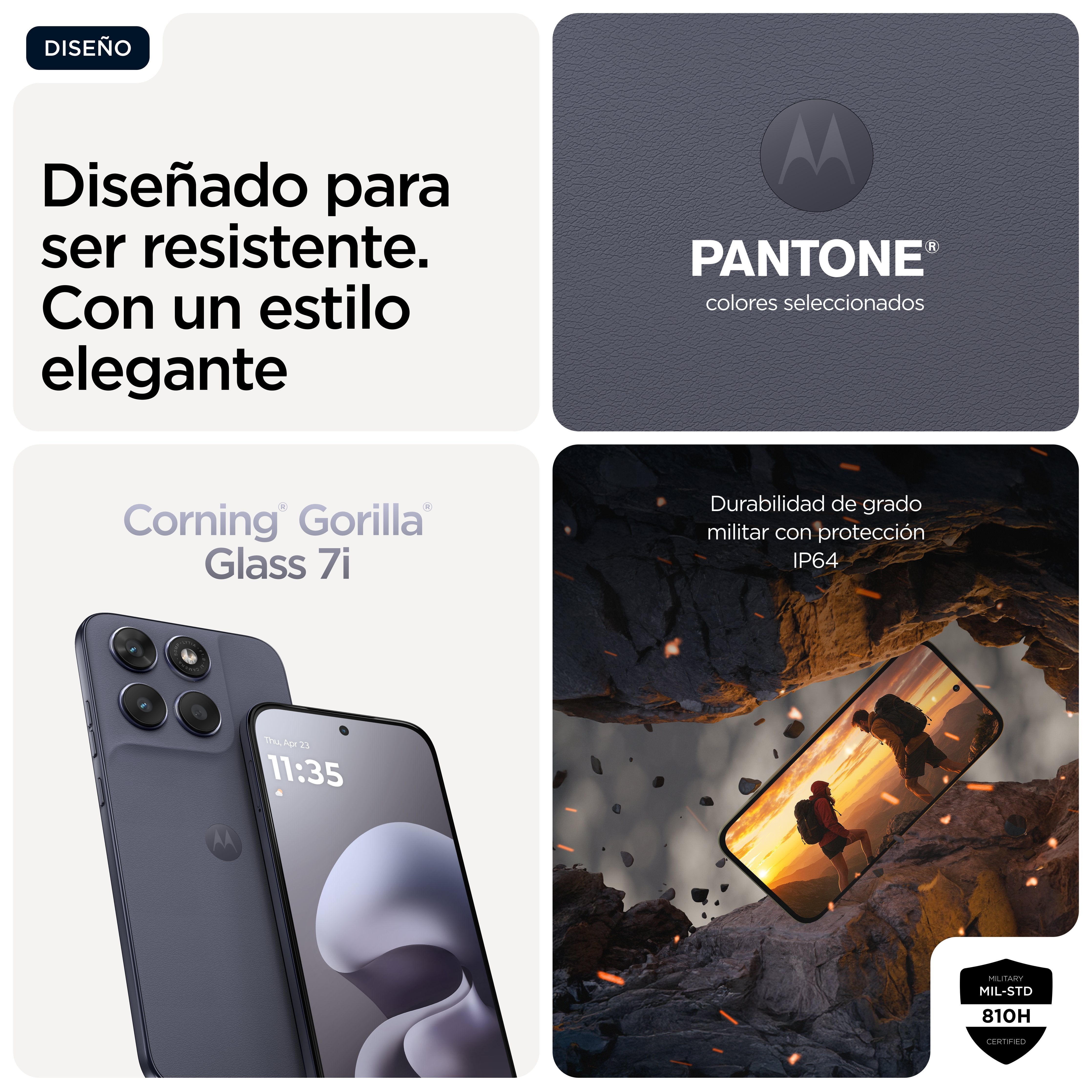 EAN 0840493622279 - Motorola moto g67 17,3 cm (6.8") Ranura híbrida Dual SIM Android 16.0 5G USB Tipo C 8 GB 128 GB 5200 mAh  imagen 8