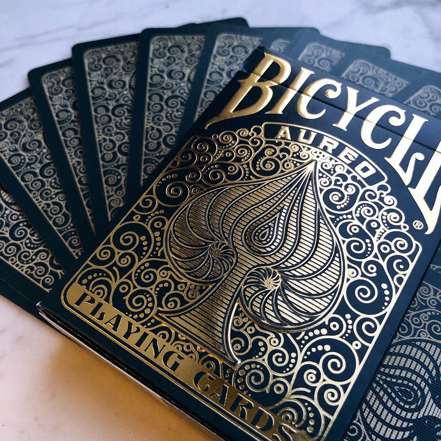 EAN 0073854024614 - Bicycle Aureo juego de cartas 56 pieza(s) imagen 6
