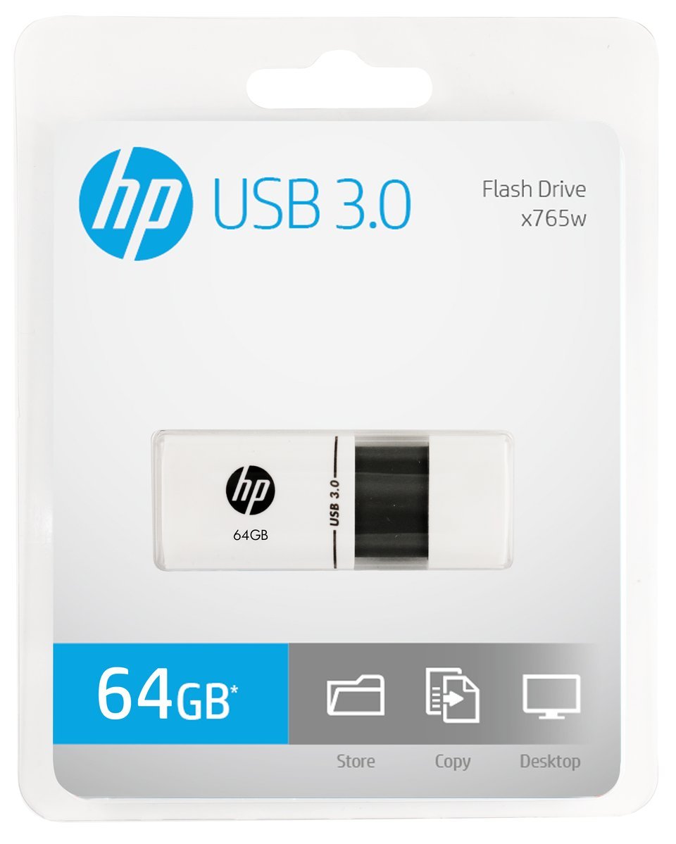 Pen Drive Hp 64gb X765w 3.0 64 Gb Plata