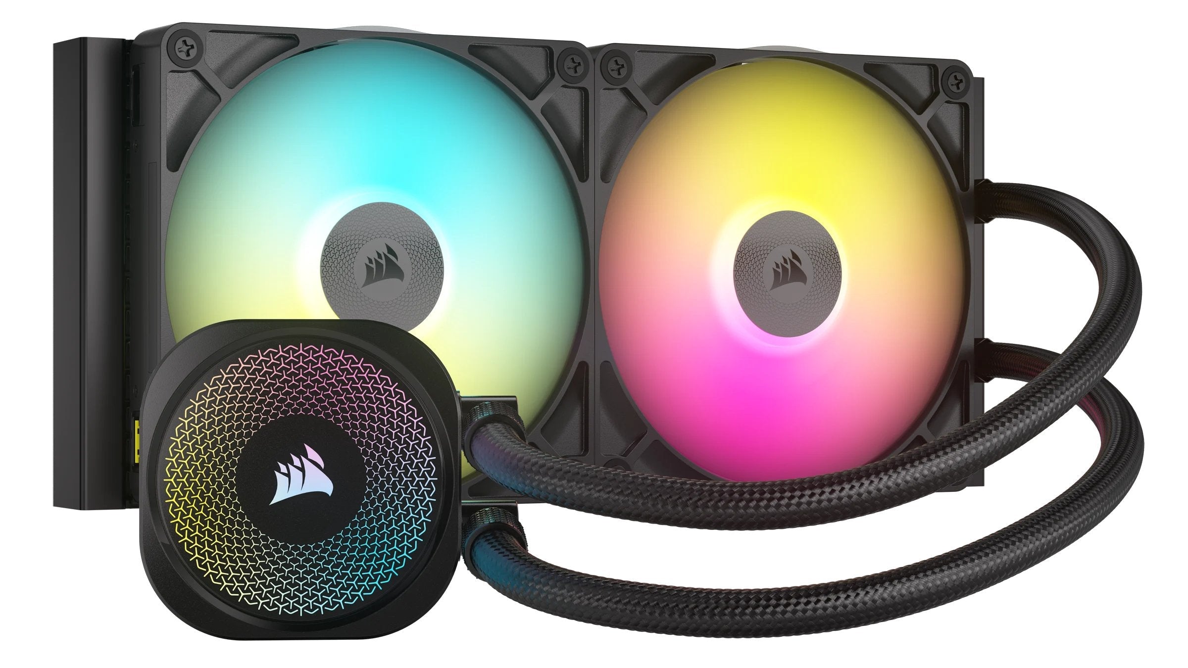 EAN 0840006685425 - Corsair iCUE LINK TITAN RX RGB Procesador Sistema de refrigeración líquida todo en uno 14 cm Negro 1 piez imagen 1