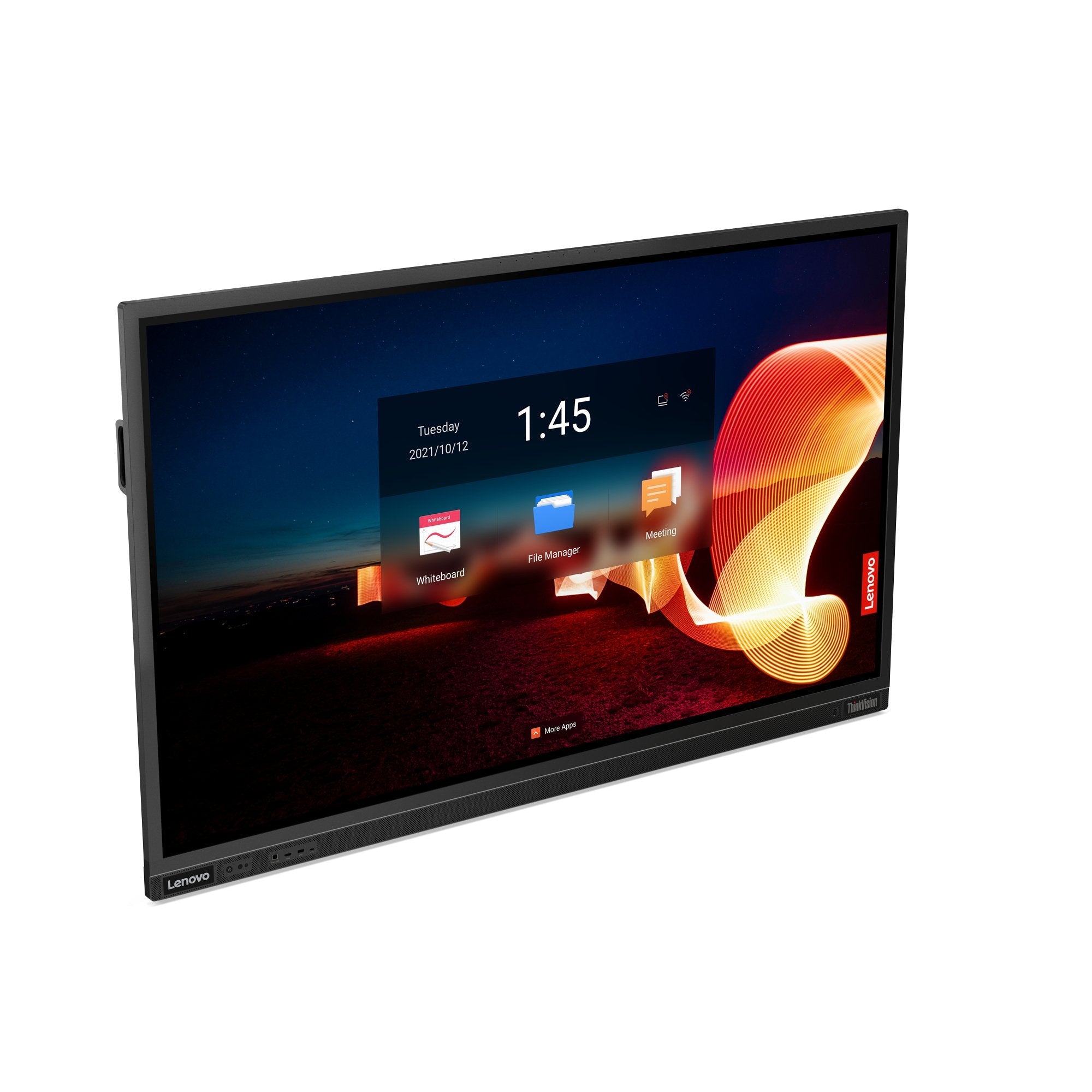 Monitor Lenovo 62f4wa1cek (75") 3840 X 2160 Pixeles 4k Ultra Hd Led Pantalla Táctil Negro
