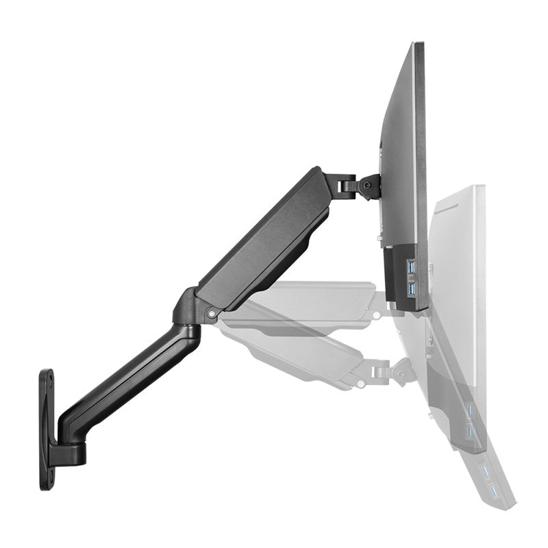Soporte De Pared Para Monitor Logilink 17-32", Resorte De Gas, 90-540 Mm