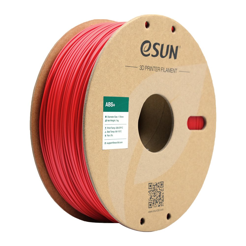 Abs+ 1,75mm Rojo 1kg