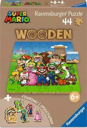 Ravensburger Puzzles De Madera Niños - Super Mario 44 Piezas 12004086