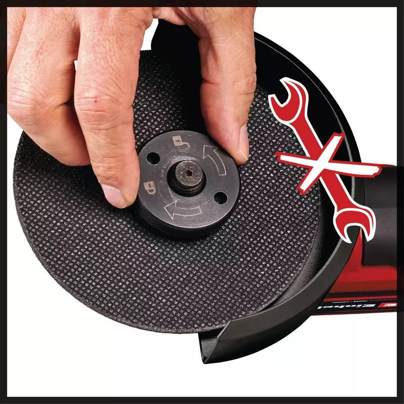 EAN 4006825668797 - Einhell TP-AG 18/125 CE Q Li - Solo amoladora angular 12,5 cm 10500 RPM 900 W 1,7 kg imagen 7