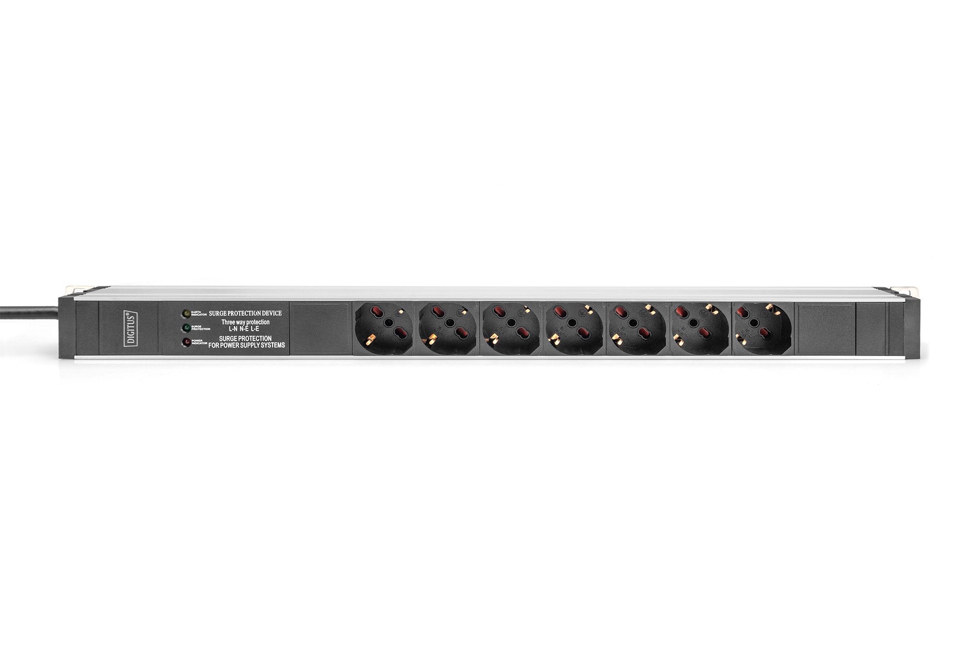 Regleta Italia - Digitus Pdu 7x 16a Salidas 230v 16a Negro