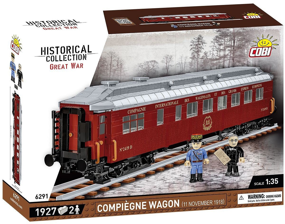 Cobi Compiègne Waggon (11 De Noviembre De 1918), Toys De Diseño Cobi-6291