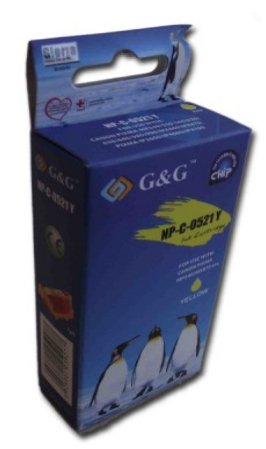 EAN 6934974150604 - G&G NP-C-521Y-CHIP cartucho de tinta 1 pieza(s) Amarillo imagen 1
