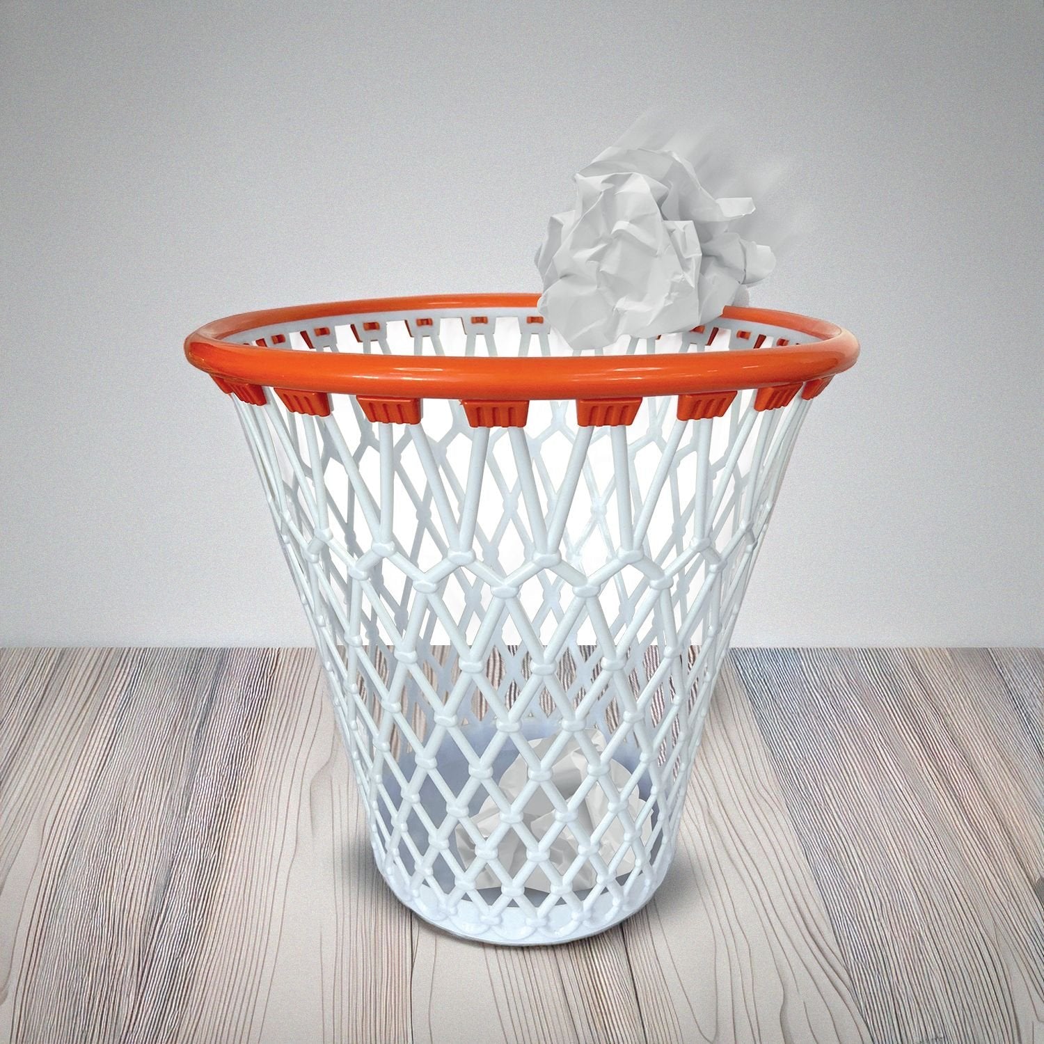 EAN 4260513722714 - Mad Monkey 4260513722714 cubo de basura Alrededor Naranja, Blanco imagen 4