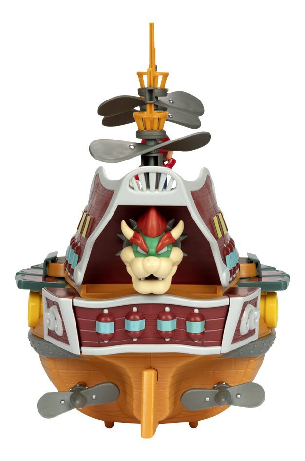 Playset Deluxe Aeronave Bowser Super Mario Nintendo