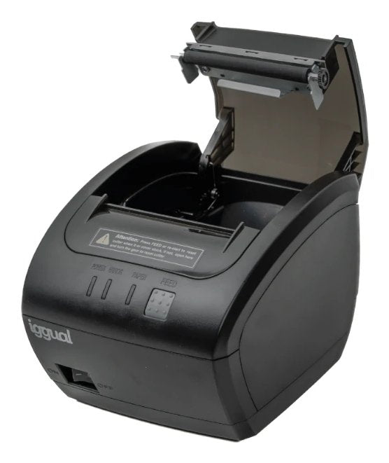 EAN 8435364319185 - iggual TP7001-1S 203 x 203 DPI Alámbrico Transferencia térmica Impresora de recibos imagen 2