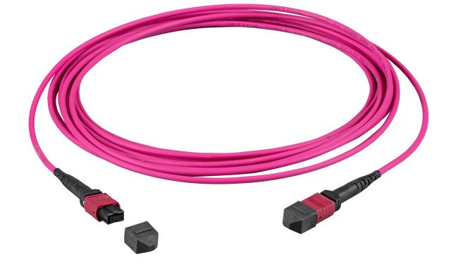 Efb Mtp(F)-Mtp(F) Cable De Red Om4 36 Fasern Typ A Lszh Erika-Violett 20m