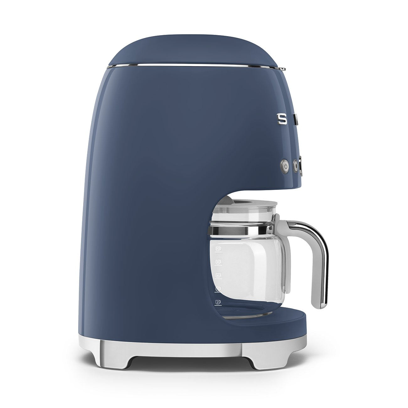 Smeg Filterkaffeemaschine Dcf02nbeu, Karaffe 12 Tassen, 1050w, Navy Blue