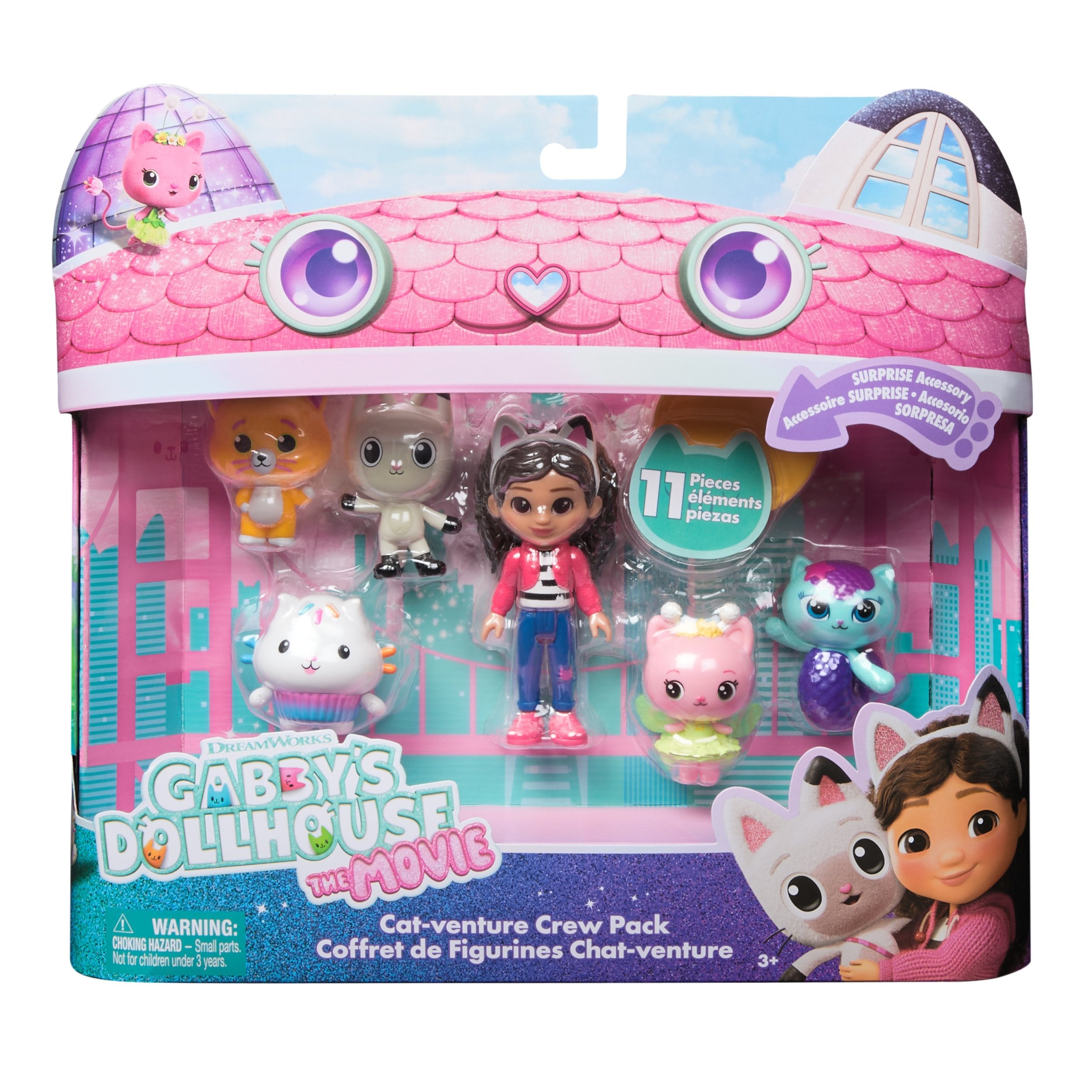 EAN 681147061118 - Gabby's Dollhouse GDH FGR Movie Figures Giftset GML imagen 5