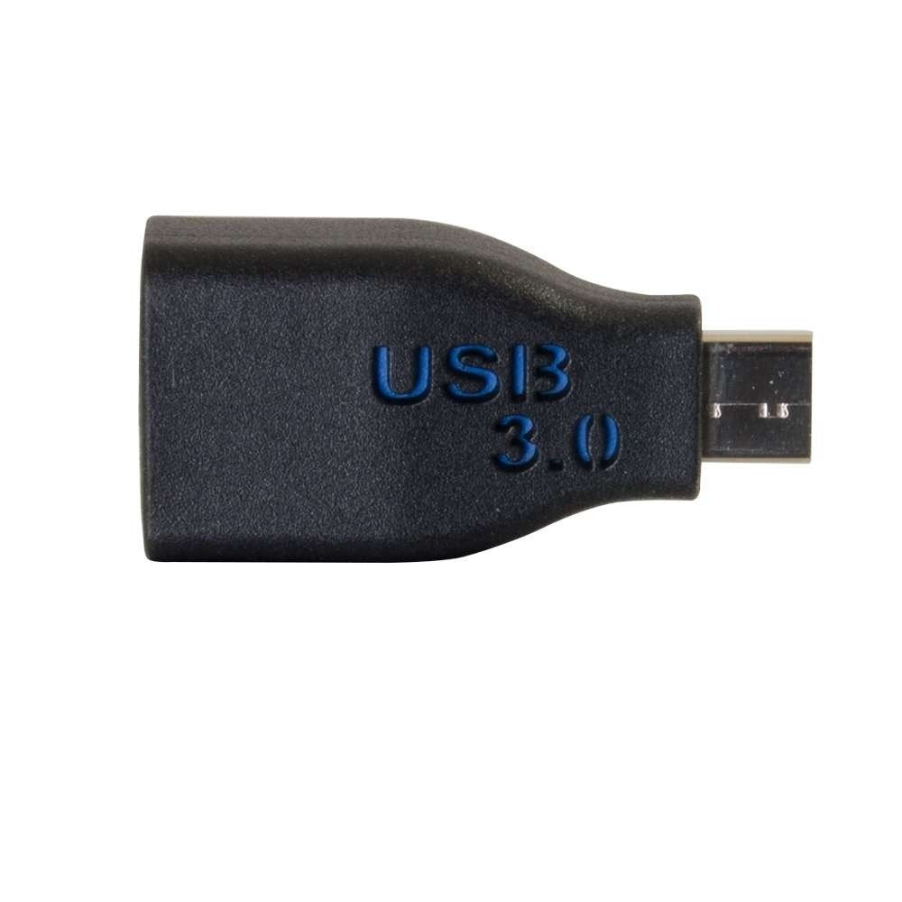C2g Usb C To Usb Adapter Usb C 3.1 To Usb A Adapter M/F Adaptador Usb Usb Tipo A (H) A 24 Pin Usb-C (M) Usb 3.0 Negro