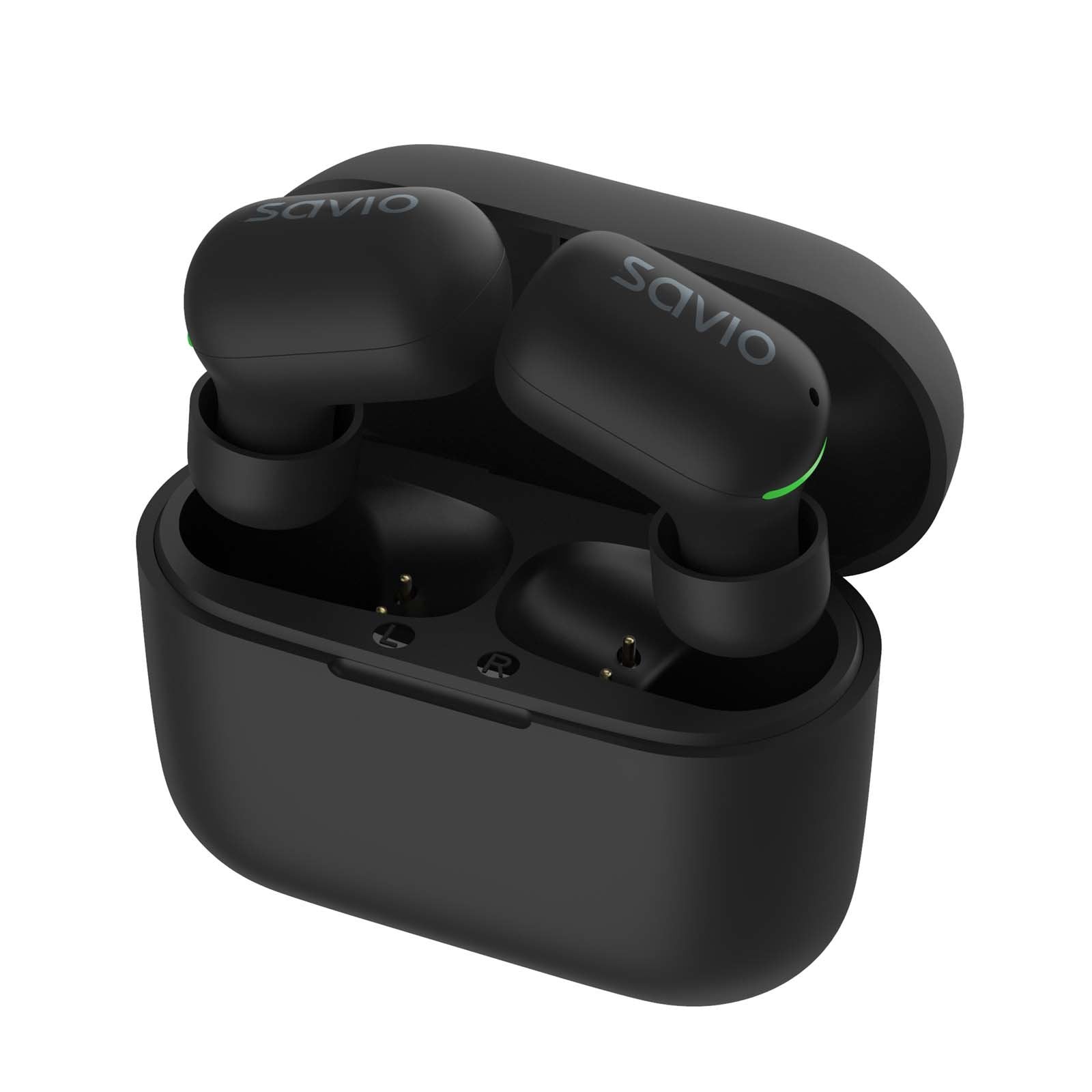 EAN 5901986046837 - Savio TWS-09 auricular y casco Auriculares True Wireless Stereo (TWS) Dentro de oído Llamadas/Música Blue imagen 4