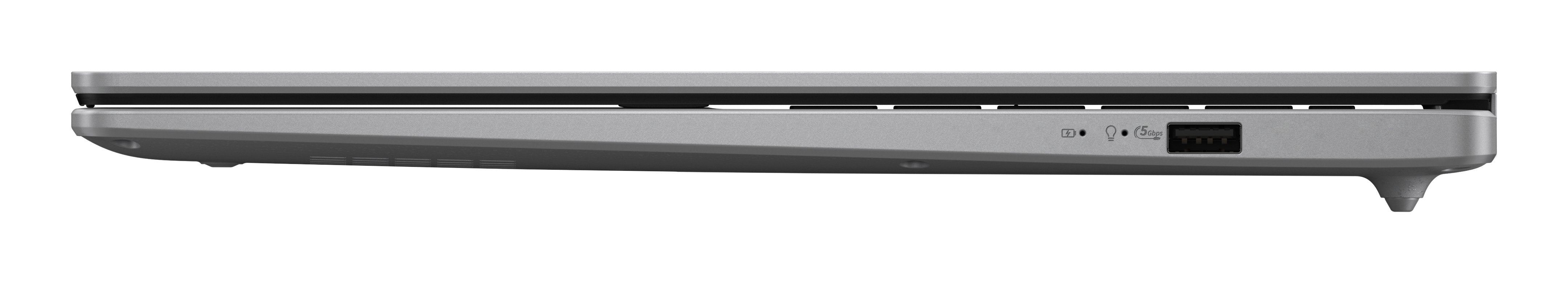 Portátil Asus Vivobook 16 X1607ca-Mb389w U7 255h 16gb 512gb 16" W11h Plata Noac