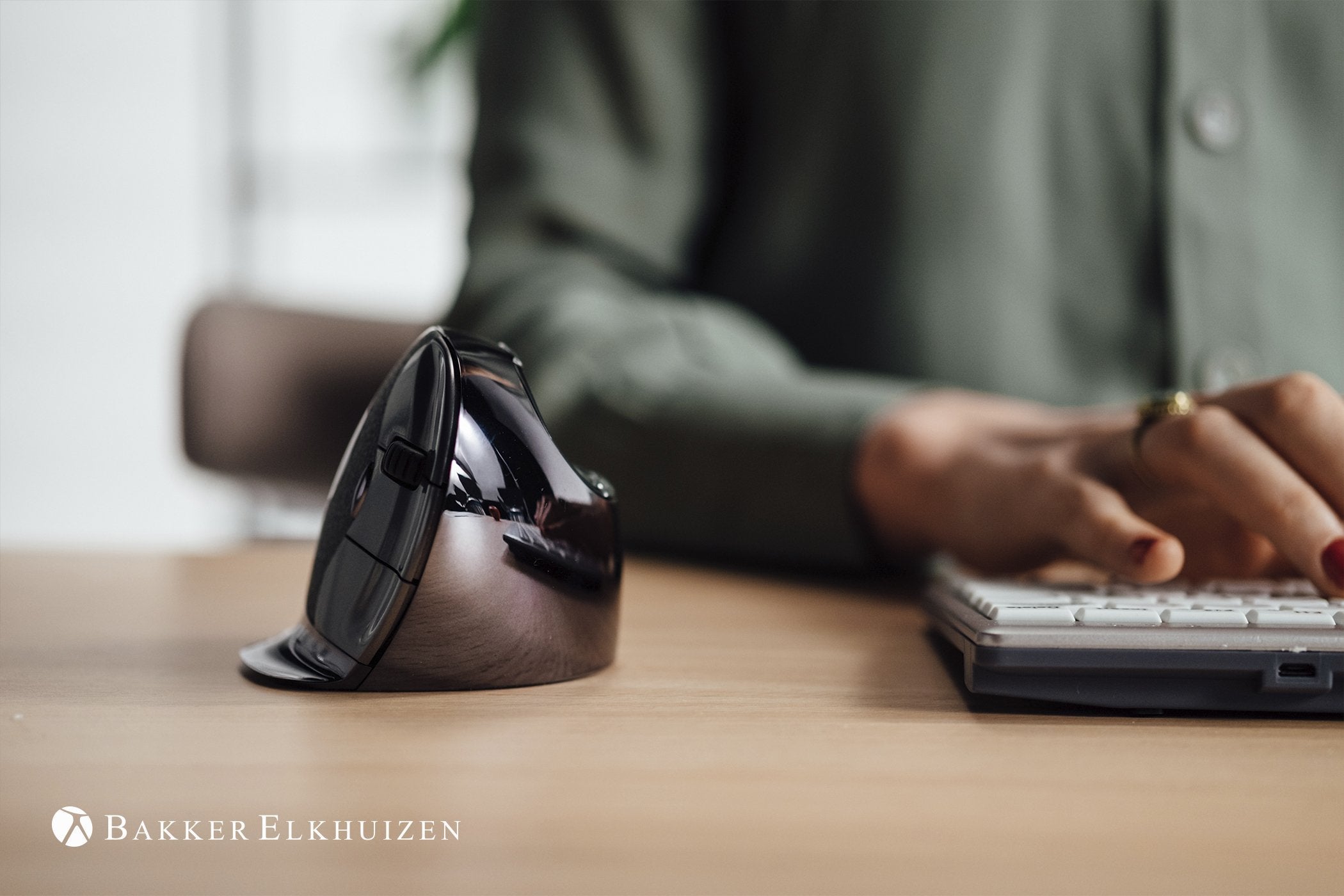 Bakkerelkhuizen Evoluent D Ratón Rf Inalámbrico 3200 Dpi Mano Derecha