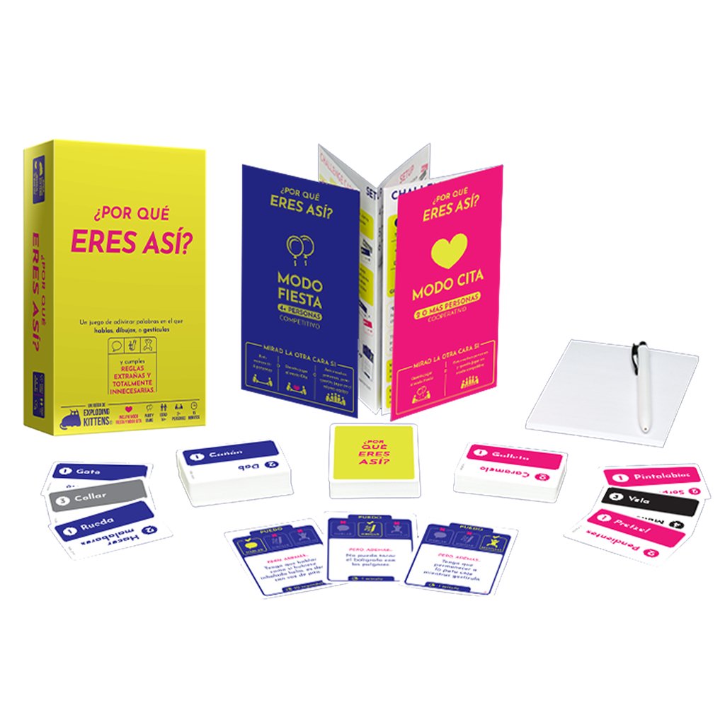 EAN 0810083048291 - Asmodee Exploding Kittens EKIWYLT01ES juego de tablero ¿Por qué eres así? 15 min Juego De Cartas Partido imagen 3