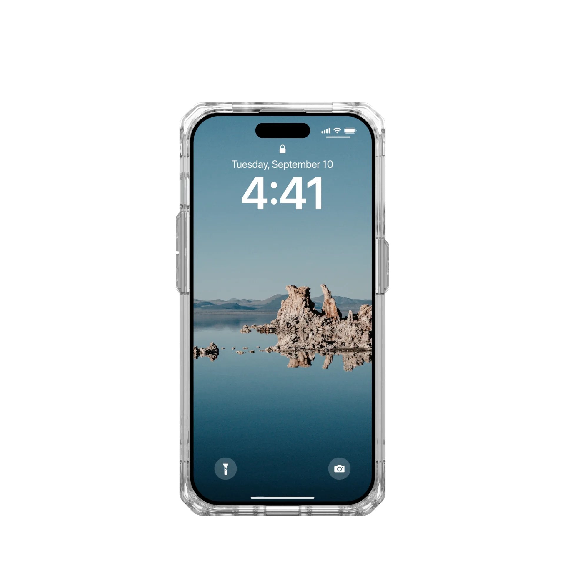 Urban Armor Gear 114286114381 Funda Para Iphone 15 Pro  15,5 Cm (6.1") Oro, Transparente