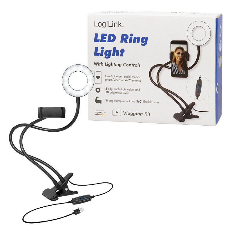 Logilink Smartphone Panel Led 8.5cm