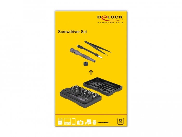 Präzisions Schraubendreher Set 106-Teilig