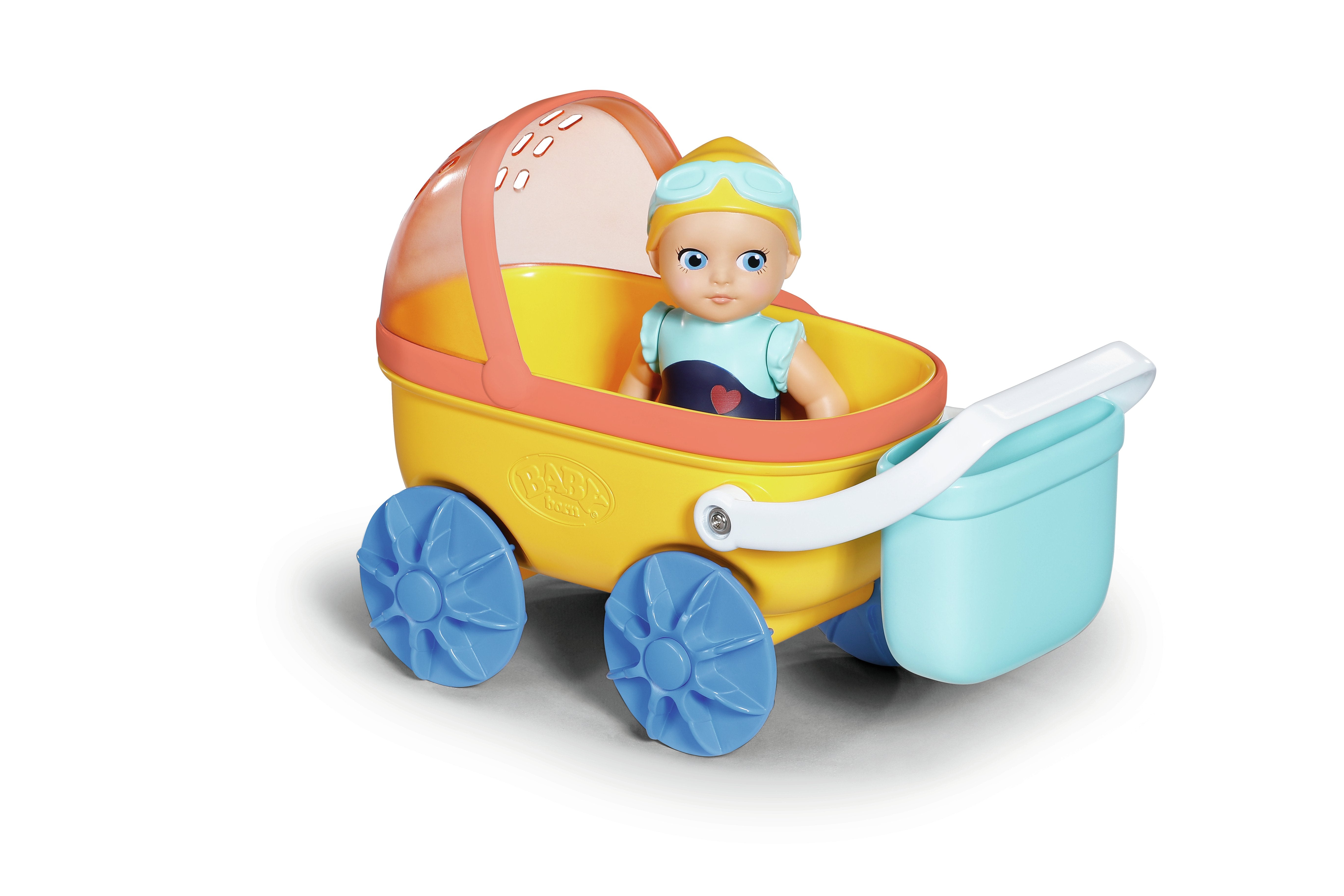 Zapf Creation Baby Born® Silla De Paseo Splish Slpash Con Emma, ??Figura De Juguete   838099