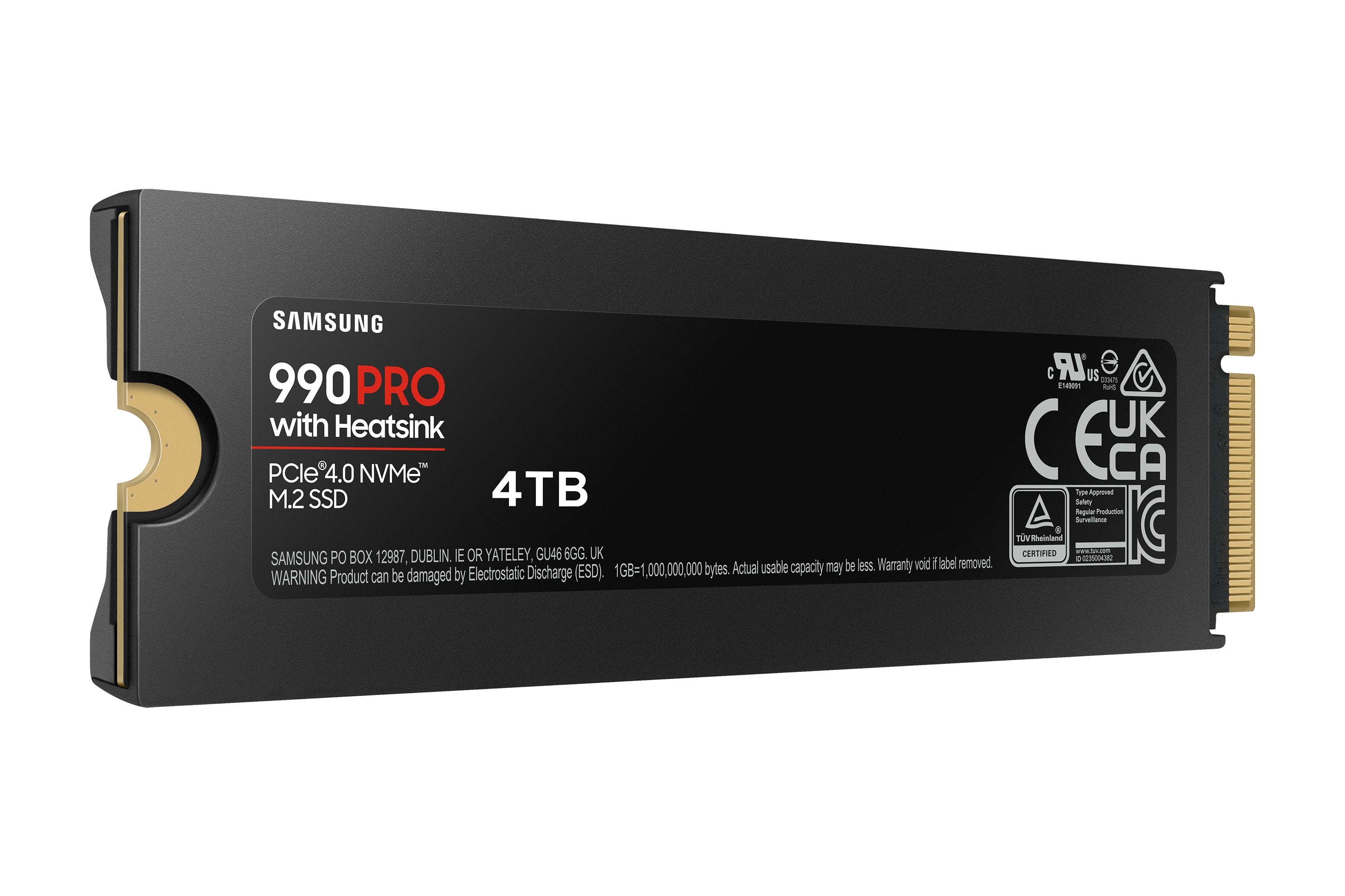 Samsung 990 Pro M.2 4 Tb Pci Express 4.0 V-Nand Tlc Nvme Mz-V9p4t0gw