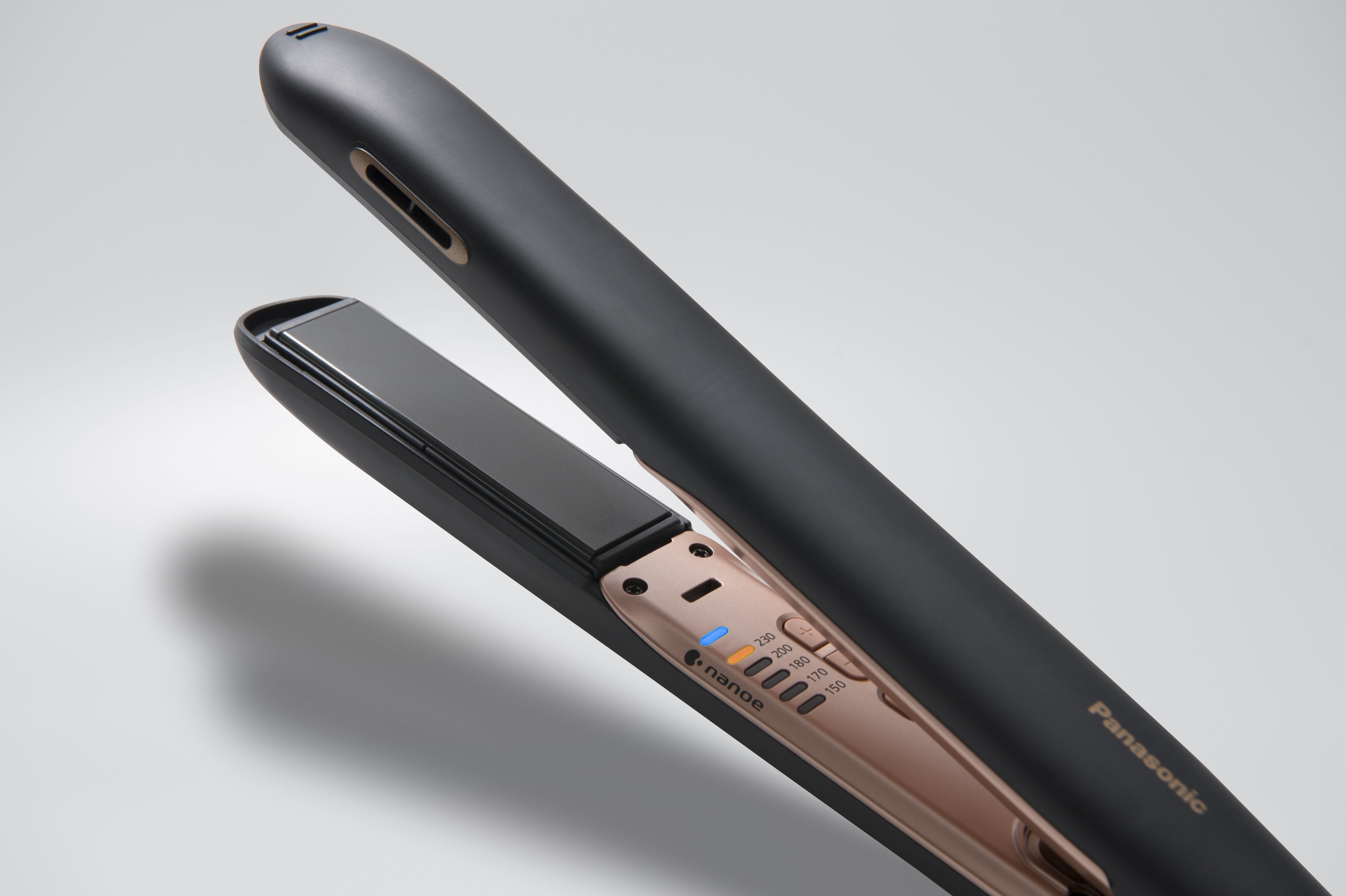Plancha Para El Pelo  Panasonic Eh-Phs9k Glätteisen Negro