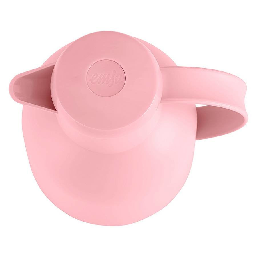 Emsa F4010300 Samba Isolierkanne (1 Liter, Quick Press Verschluss,