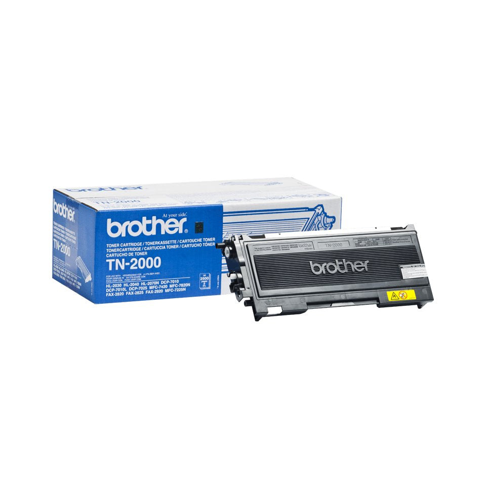 EAN 4977766630795 - Brother TN-2000 cartucho de tóner 1 pieza(s) Original Negro imagen 1