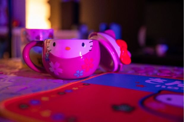 Taza 3d Konix Hello Kitty Daruma