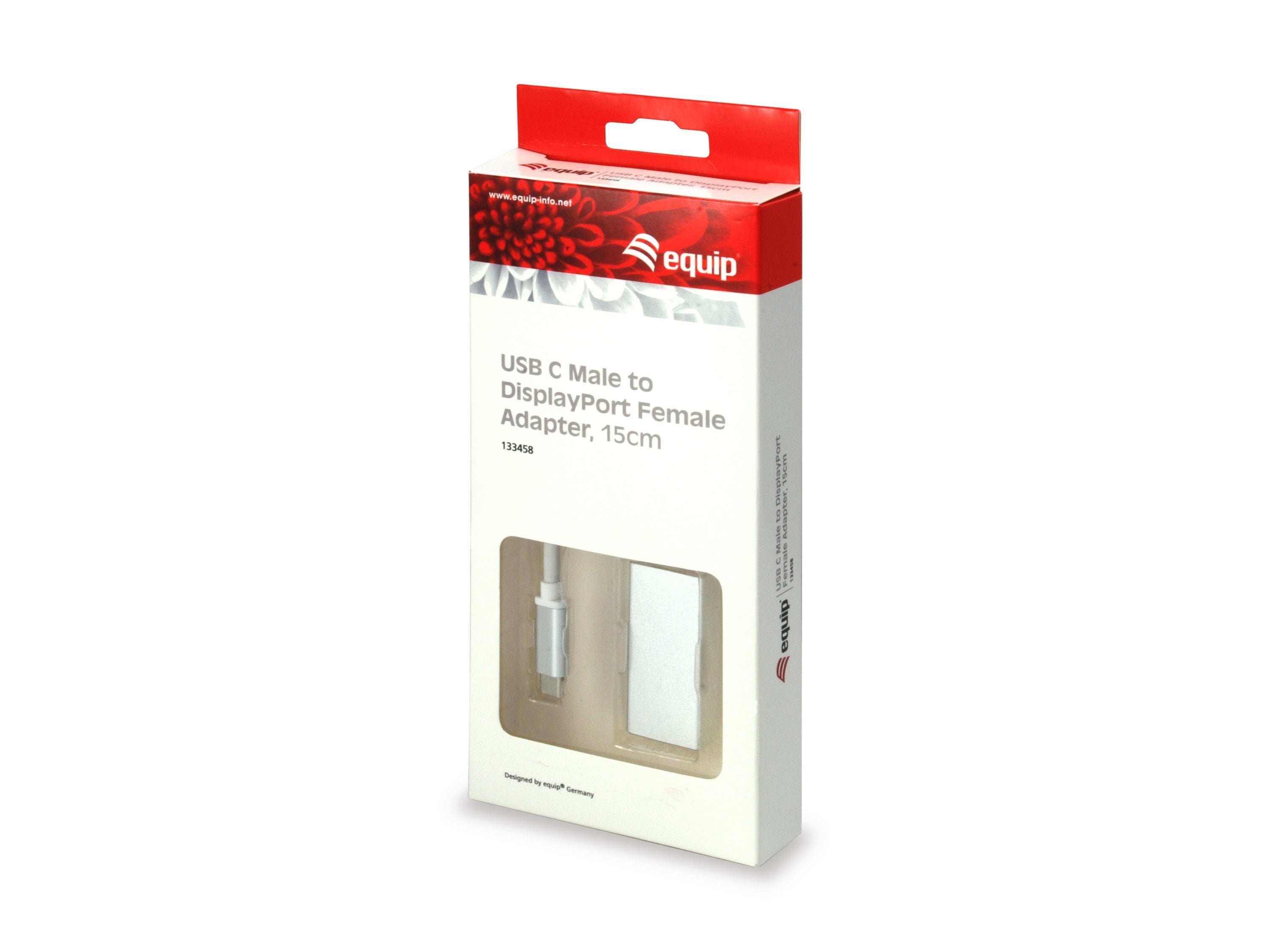 Equip Adaptador Cable Usb Type C A Displayport M/H Blanco 133458
