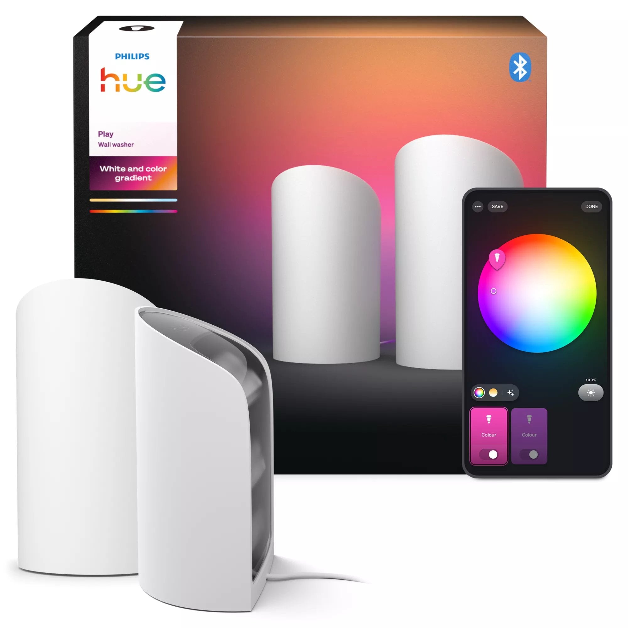 EAN 8720169385931 - Philips Hue White and Color ambiance 8720169385931 iluminación inteligente Lámpara de mesa inteligente Bl imagen 4