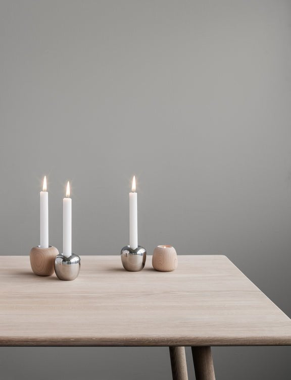 Stelton 103-1 Portavelas Haya Madera