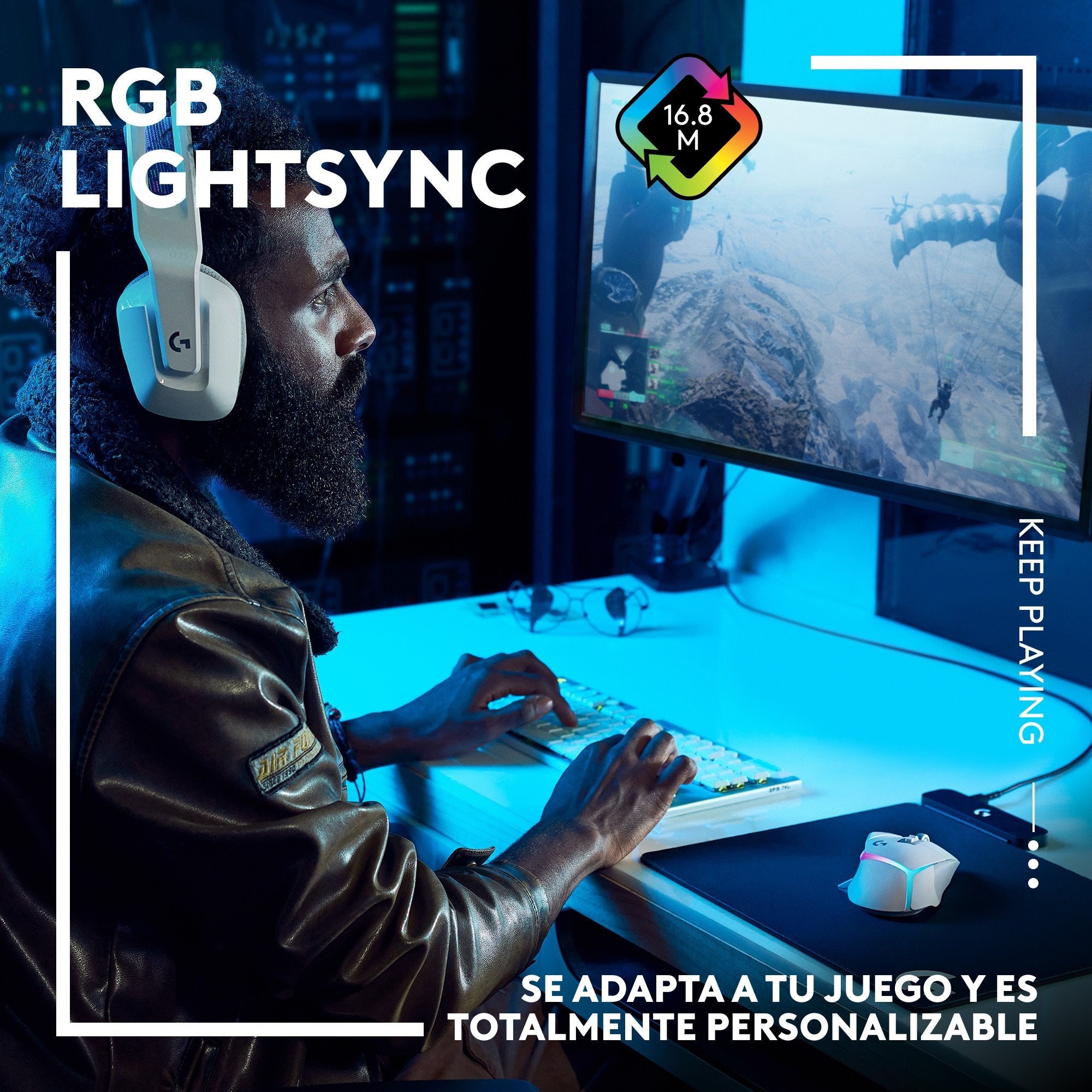 Ratón Inalámbrico Logitech G G502 X Plus Lightspeed Rgb Gaming 25600 Dpi Blanco