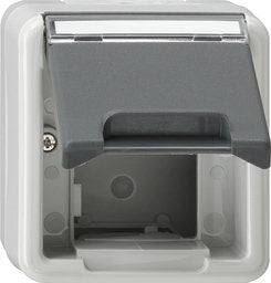 Gira 026230 Carcasa F.Datentechnik Gris Wg De Superficie