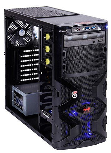 Puregaming Student A4-6300 Midi Tower Amd A4 8 Gb Ddr3-Sdram 1000 Gb Unidad De Disco Duro Pc Negro