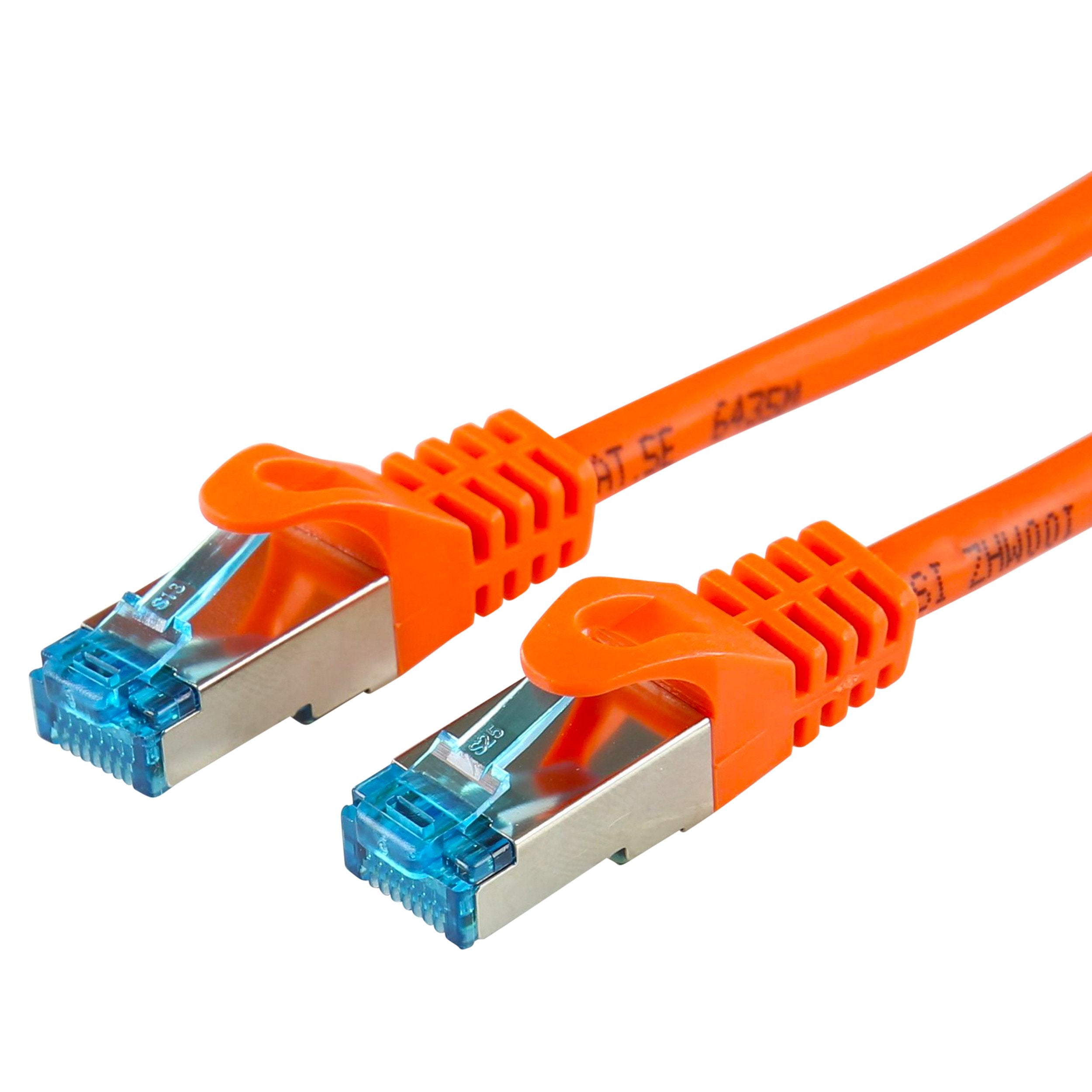 EAN 5420016856821 - LOGON TCR55SS100O cable de red Naranja 10 m Cat5e SF/UTP (S-FTP) imagen 1