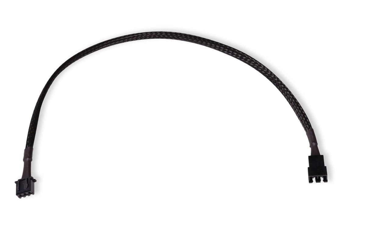 Cable De Extensión Alphacool Jst Argb De 3 Pines A 3 Pines, 30 Cm Negro 18698