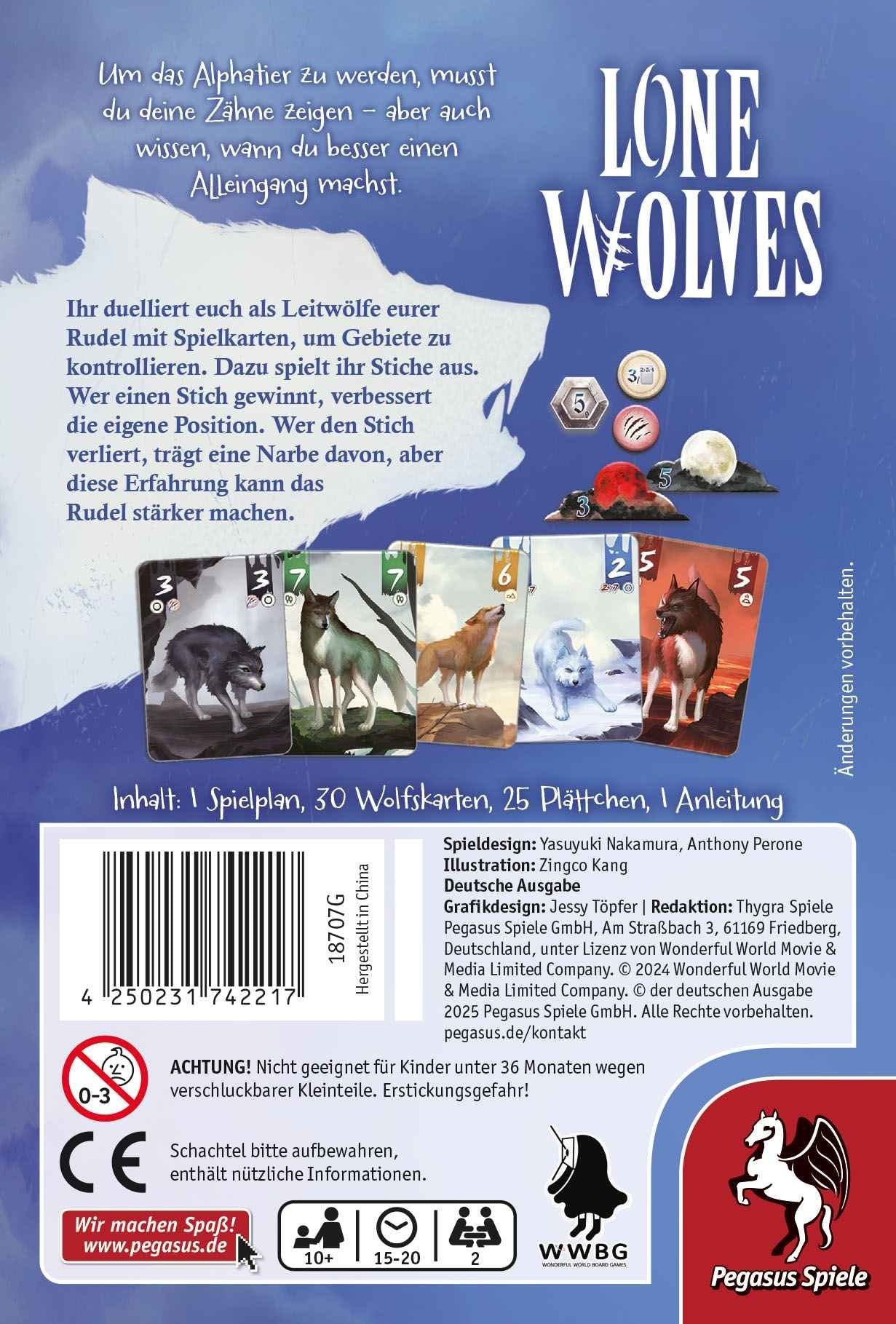 Pegasus Lone Wolves 18707g