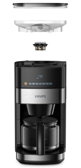 Krups Aroma Partner Km8328 Totalmente Automática Cafetera De Filtro 1,25 L